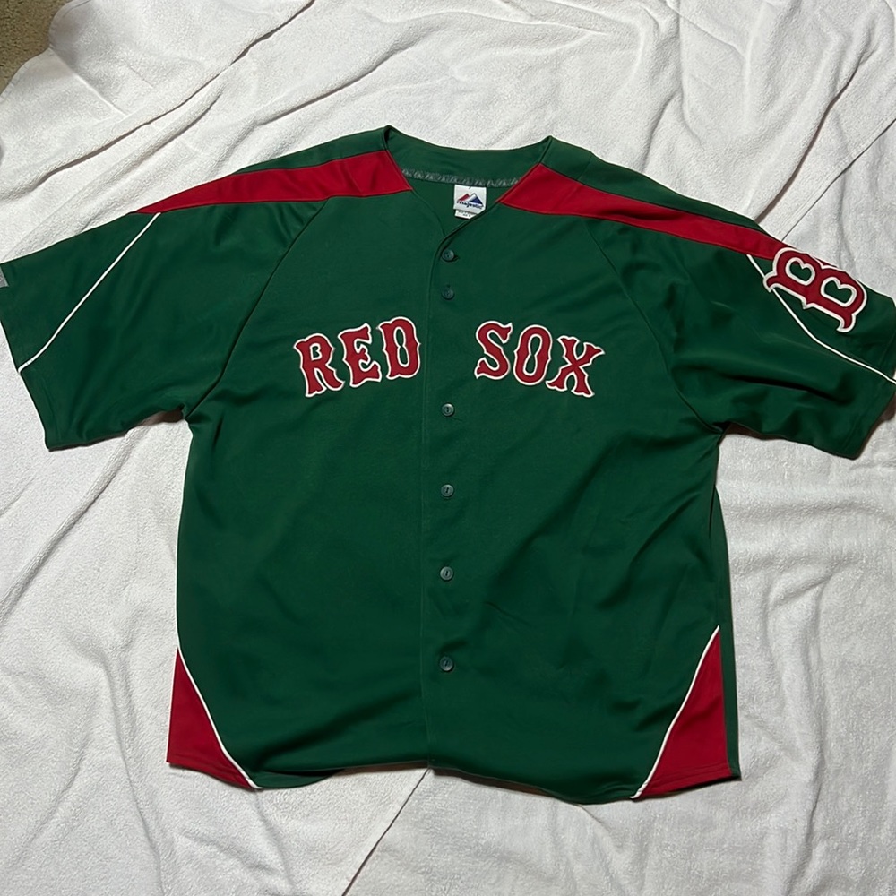 Men's Majestic Boston Red Sox jersey size XL